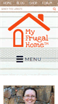 Mobile Screenshot of myfrugalhome.com